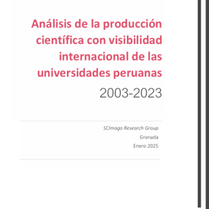Análisis de la producción científica con visibilidad internacional de las universidades peruanas 2003-2023