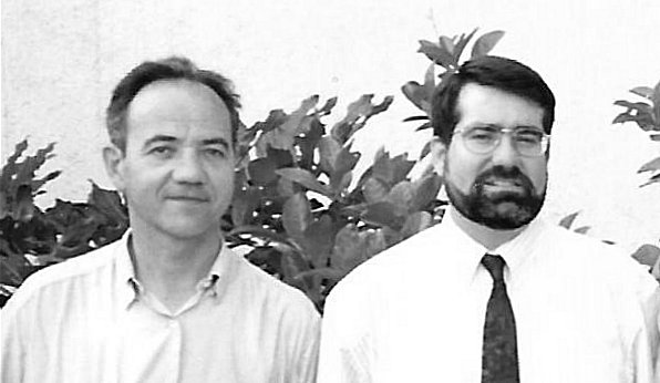 Tomàs Baiget, director, y Pedro Hípola, redactor jefe.
