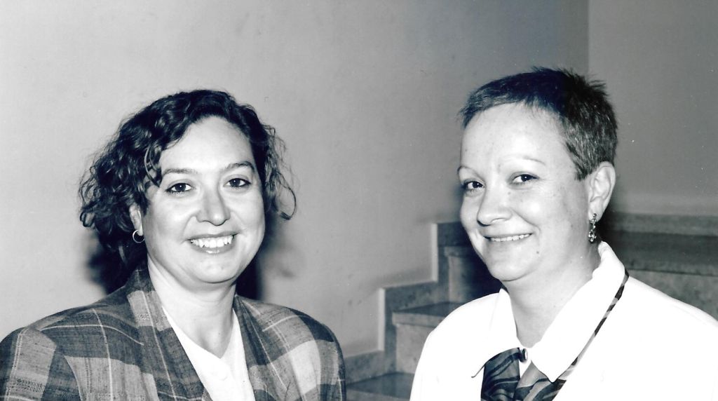Alícia Conesa Santamaria y Maria Eulàlia Fuentes Pujol, profesoras de Documentación de la Universitat Autònoma de Barcelona (UAB).