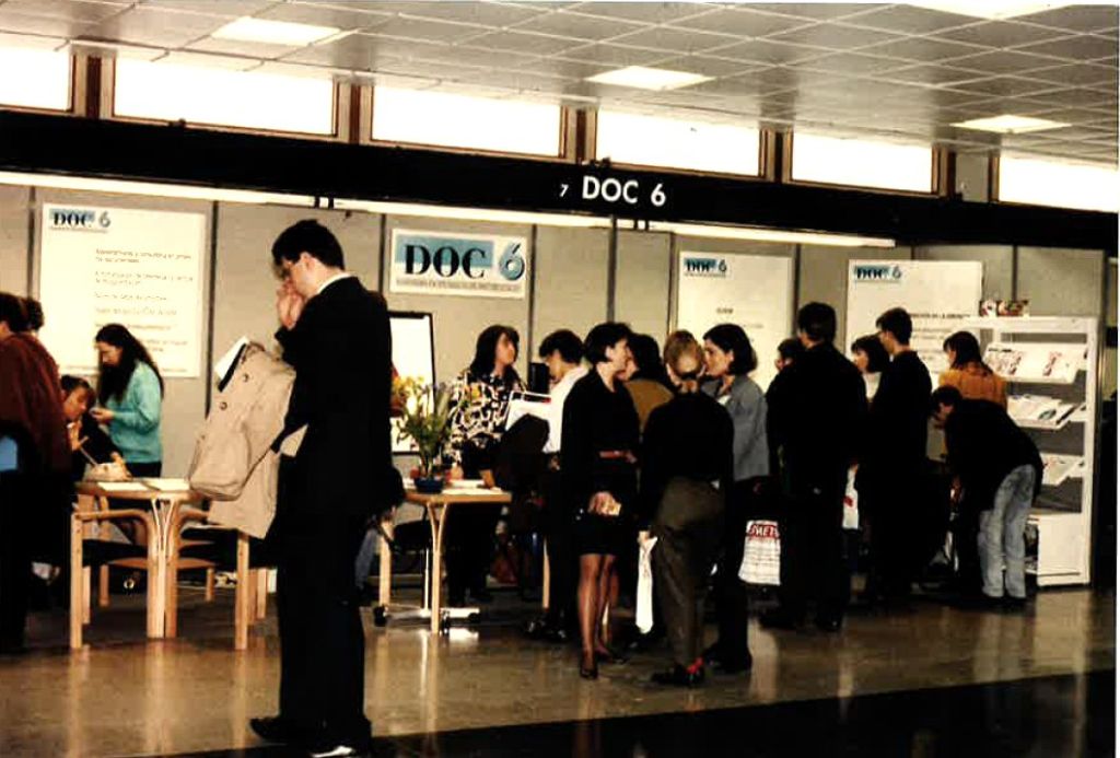 Stand de DOC6 en la feria de Fesabid.