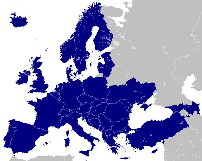 Países miembros de la Conferencia Europea de Correos y Telecomunicaciones (CEPT)