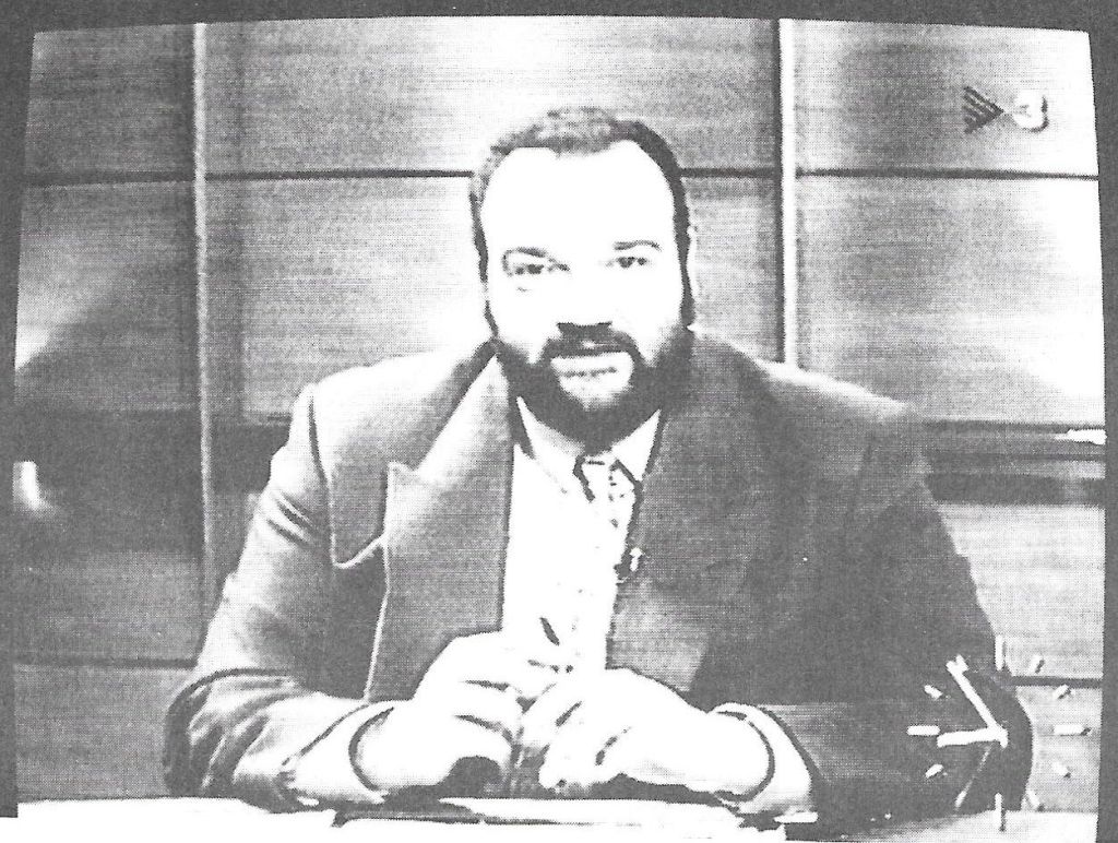 Joan Oliver Fontanet en su programa matinal de TV3.