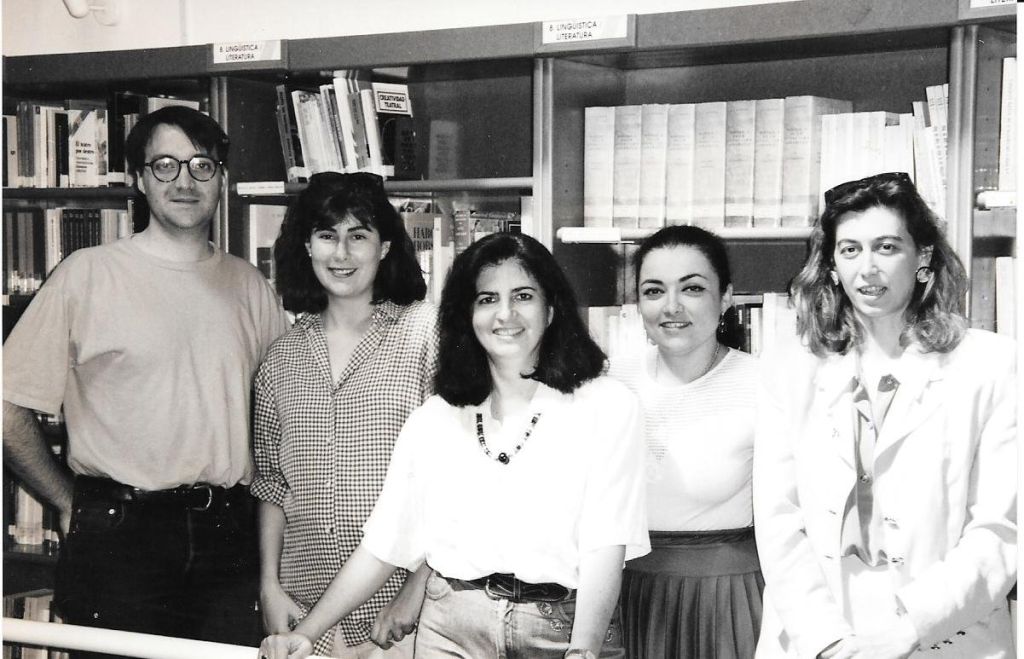 Parte del personal de la Unidad de Documentación del CAT