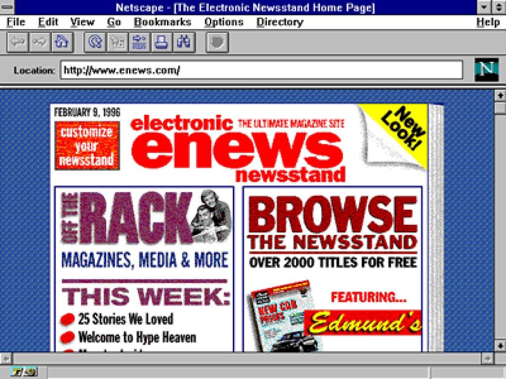Electronic Newsstand