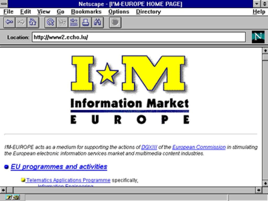 Information Market (I*M), boletín de la Comisión Europea