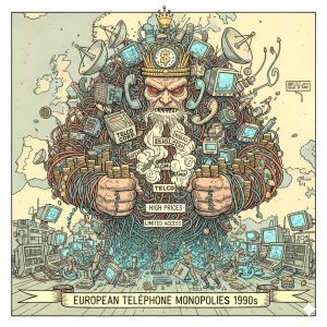 Foto nota sobre Los monopolios telefónicos encarecen los servicios electrónicos