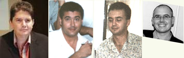 Félix Benito Morales, José Vicente Rodríguez Muñoz, Pedro Manuel Díaz Ortuño y José Antonio Gómez Hernández