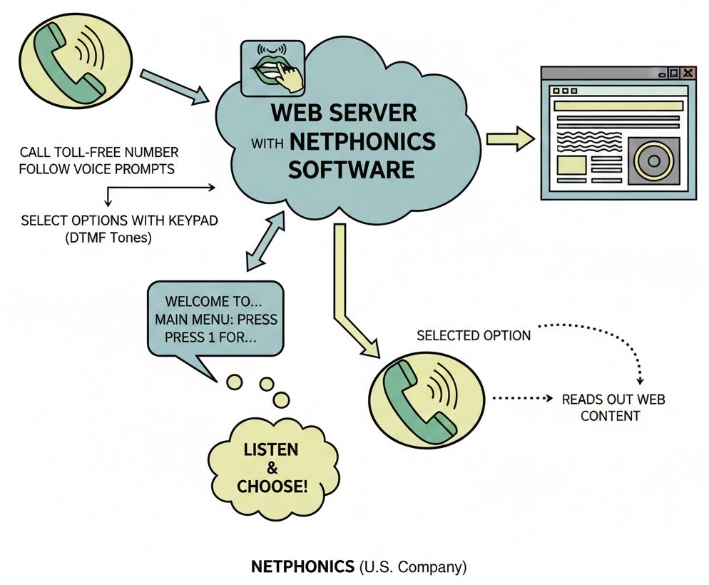 Foto nota Web-On-Call: navegar con voz y teclado telefónico