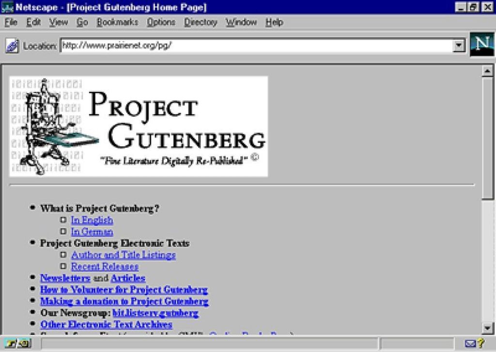 El Proyecto Gutenberg