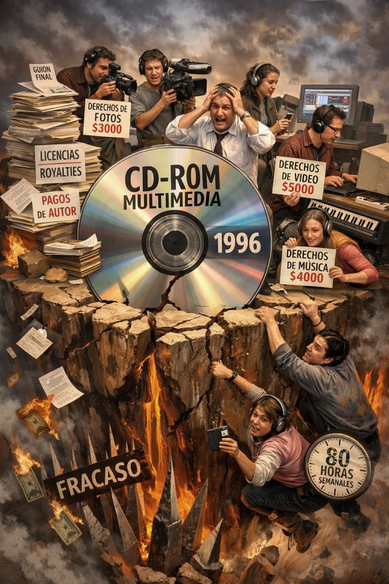 Publicar cd-roms es arriesgado