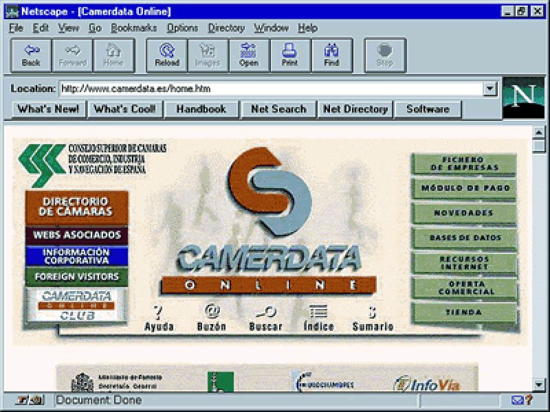 Web de Camerdata