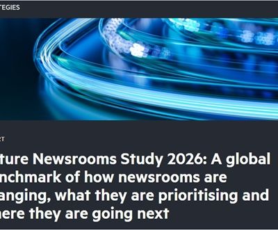 Foto Nota Future newsrooms study 2026