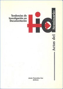 Portada libro Tendencias de Investigación en Documentación