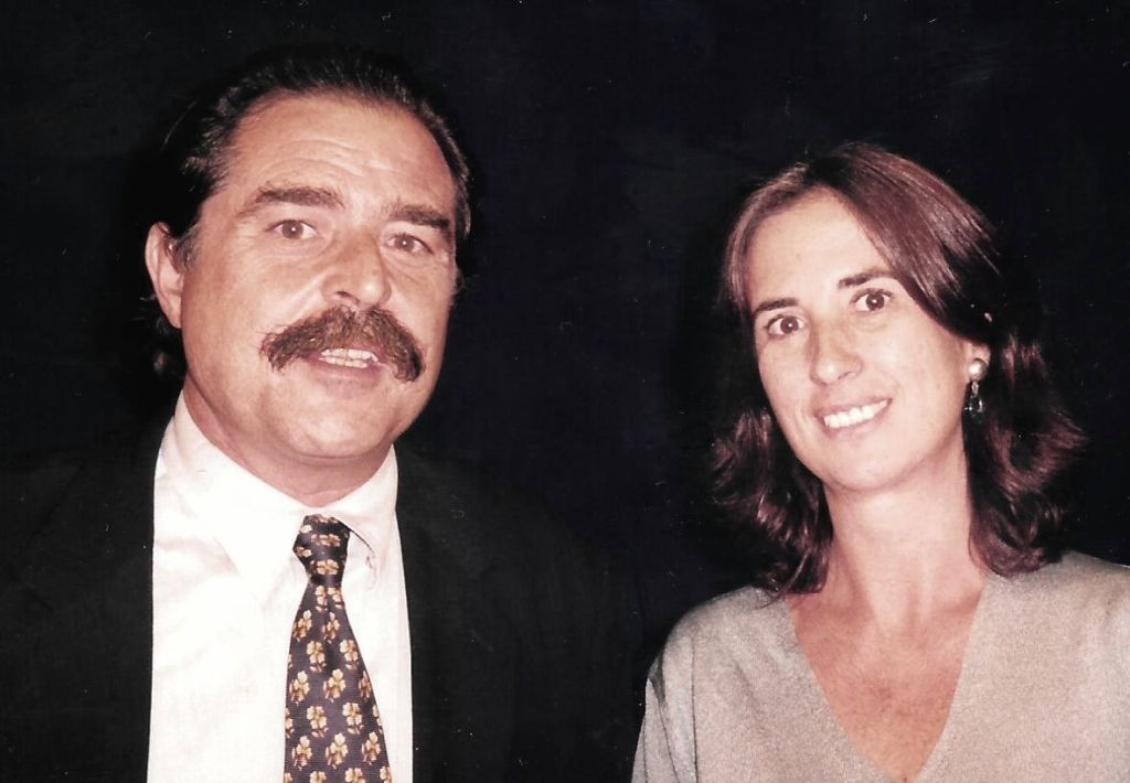 Agustín Ulied Martínez, director de Camerdata, y Viviana Plana Par, responsable de la oficina de Barcelona. Foto: CC BY Tomàs Baiget