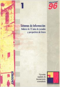 Actas de las V Jornadas Españolas de Documentación Automatizada