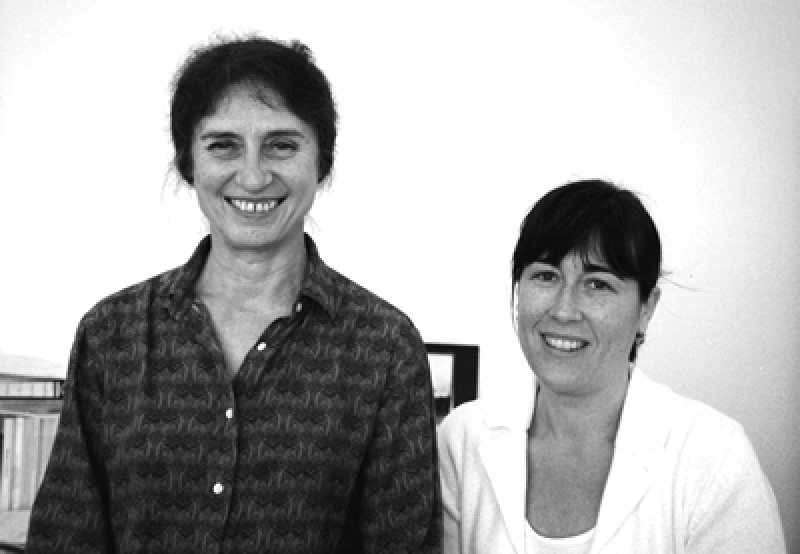 Ariane Iljon, directora del Programa de Aplicaciones Telemáticas, y Concha Fernández de la Puente Ceballos, técnica del Programa, Luxemburgo.
