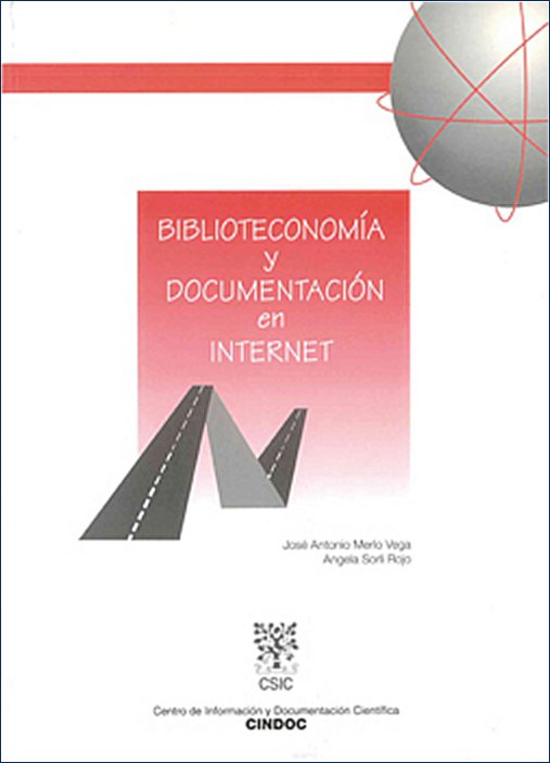 Portada libro "Biblioteconomía y Documentación en Internet"