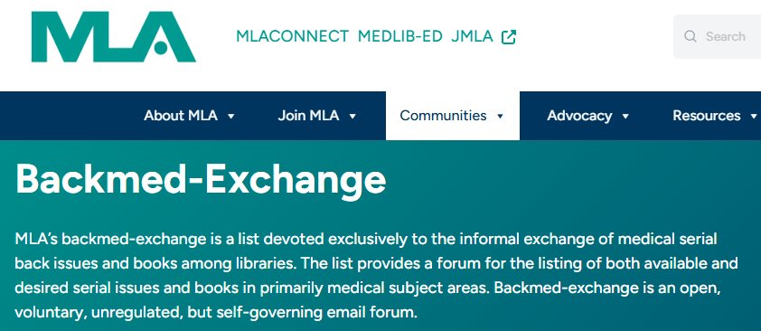 Medical Library Association