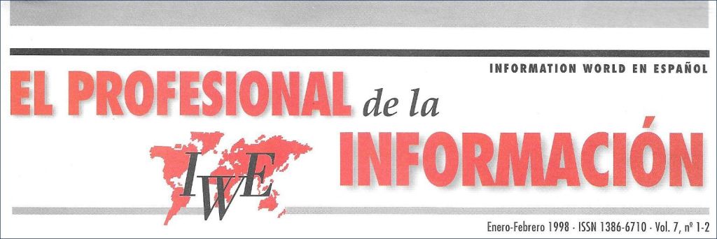 Cabecera El profesional de la información