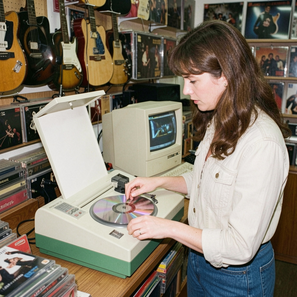 Venta de música a través del web