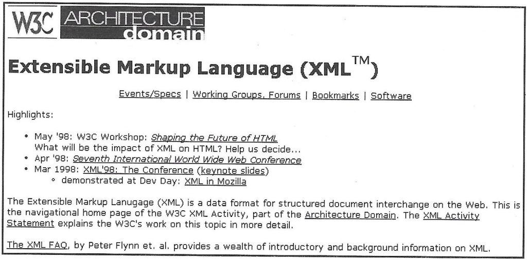 World Wide Web Consortium - XLL